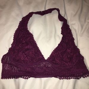 VS lace halter bralette